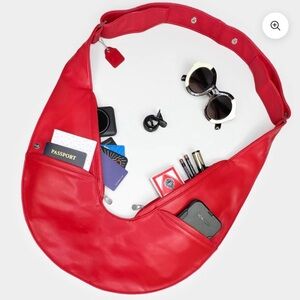 NWT Vegan Leather Sash Bag